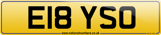 E18 YSO