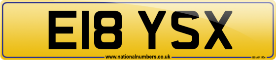 E18 YSX