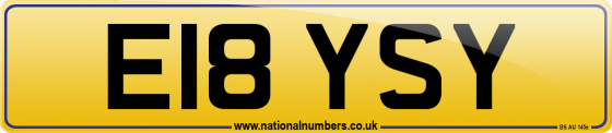 E18 YSY
