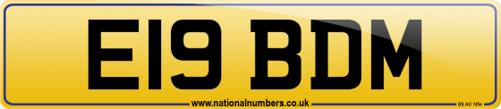 E19 BDM
