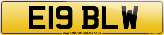 E19 BLW