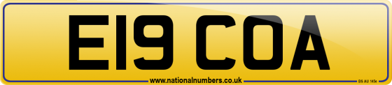 E19 COA