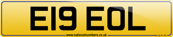 E19 EOL