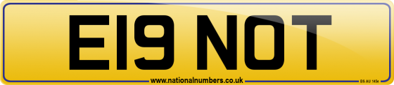 E19 NOT