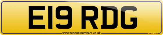 E19 RDG