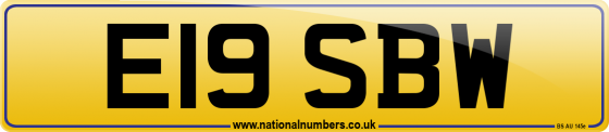E19 SBW