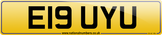 E19 UYU