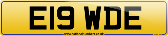 E19 WDE