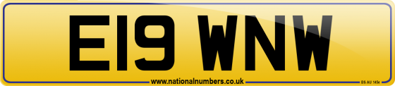 E19 WNW