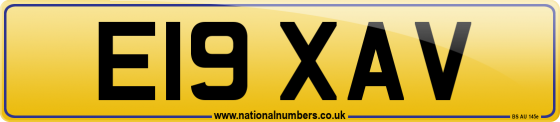 E19 XAV