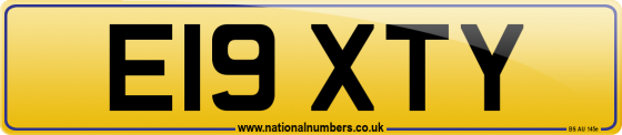 E19 XTY