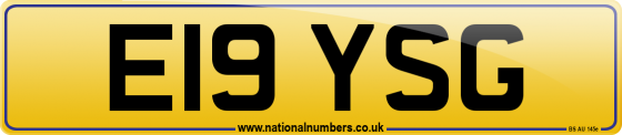 E19 YSG