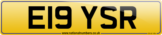 E19 YSR