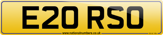 E20 RSO