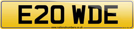 E20 WDE