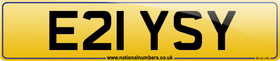 E21 YSY