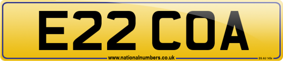 E22 COA