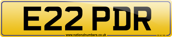 E22 PDR