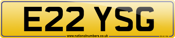 E22 YSG