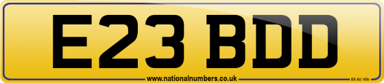 E23 BDD