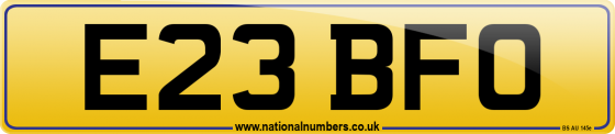 E23 BFO