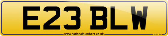 E23 BLW