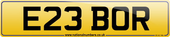 E23 BOR