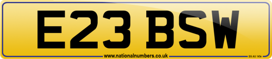 E23 BSW