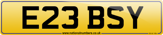 E23 BSY