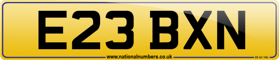 E23 BXN