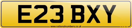 E23 BXY