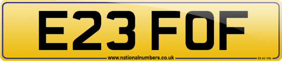 E23 FOF