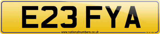 E23 FYA
