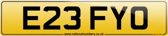 E23 FYO