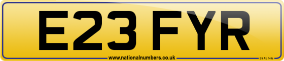 E23 FYR