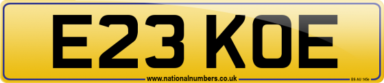 E23 KOE