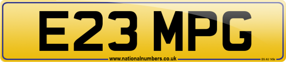 E23 MPG