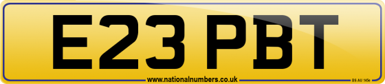 E23 PBT