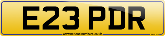 E23 PDR