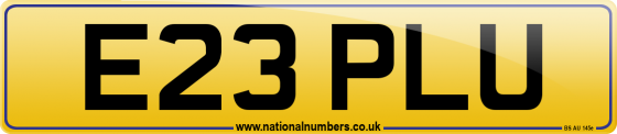 E23 PLU