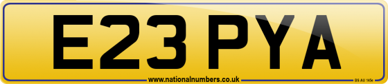 E23 PYA