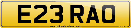 E23 RAO