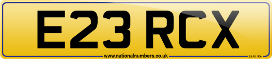 E23 RCX