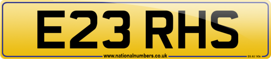 E23 RHS