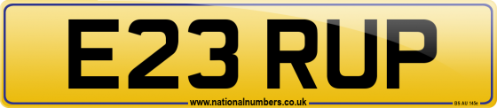 E23 RUP