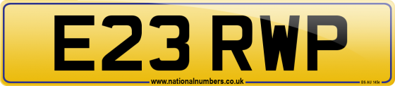 E23 RWP