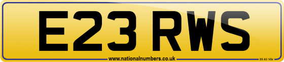 E23 RWS