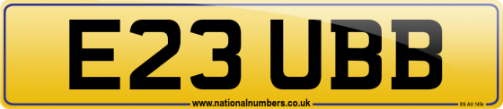 E23 UBB