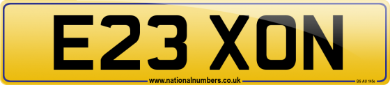 E23 XON