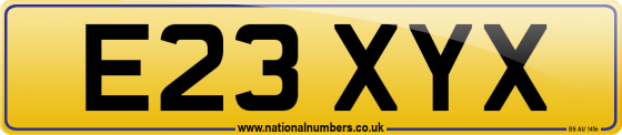 E23 XYX